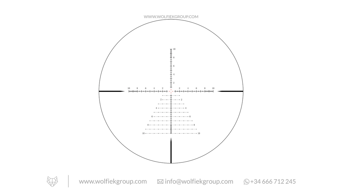 Vector Optics Taurus Riflescope - 3-18x50 FFP