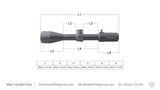 Vector Optics Marksman Riflescope - 6-24x50 FFP