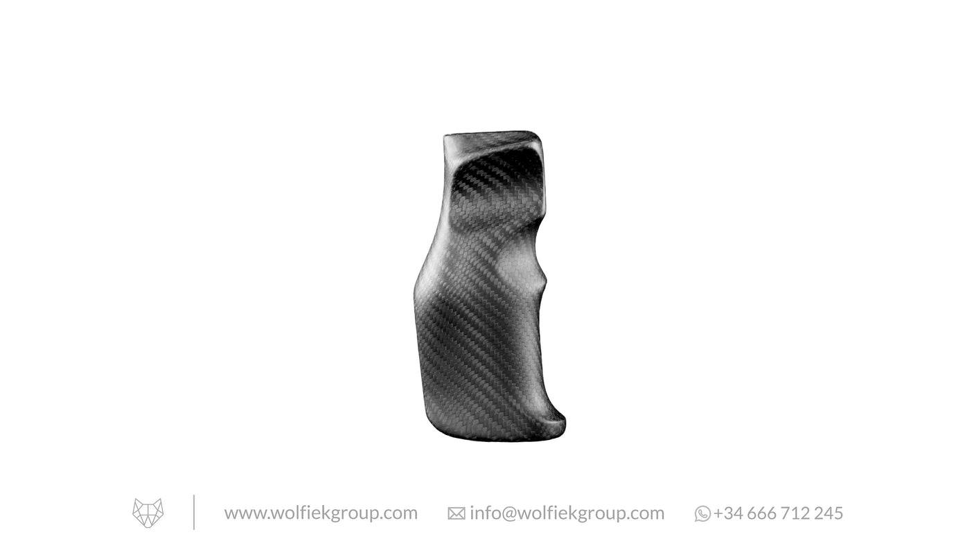AR-15 CF Wolfiek Grip Zero Angle