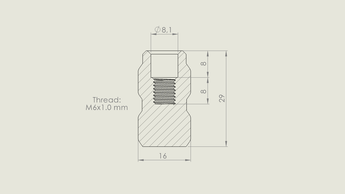 Hex Bolt Knobs for AEA HP Max & AEA SF Airguns
