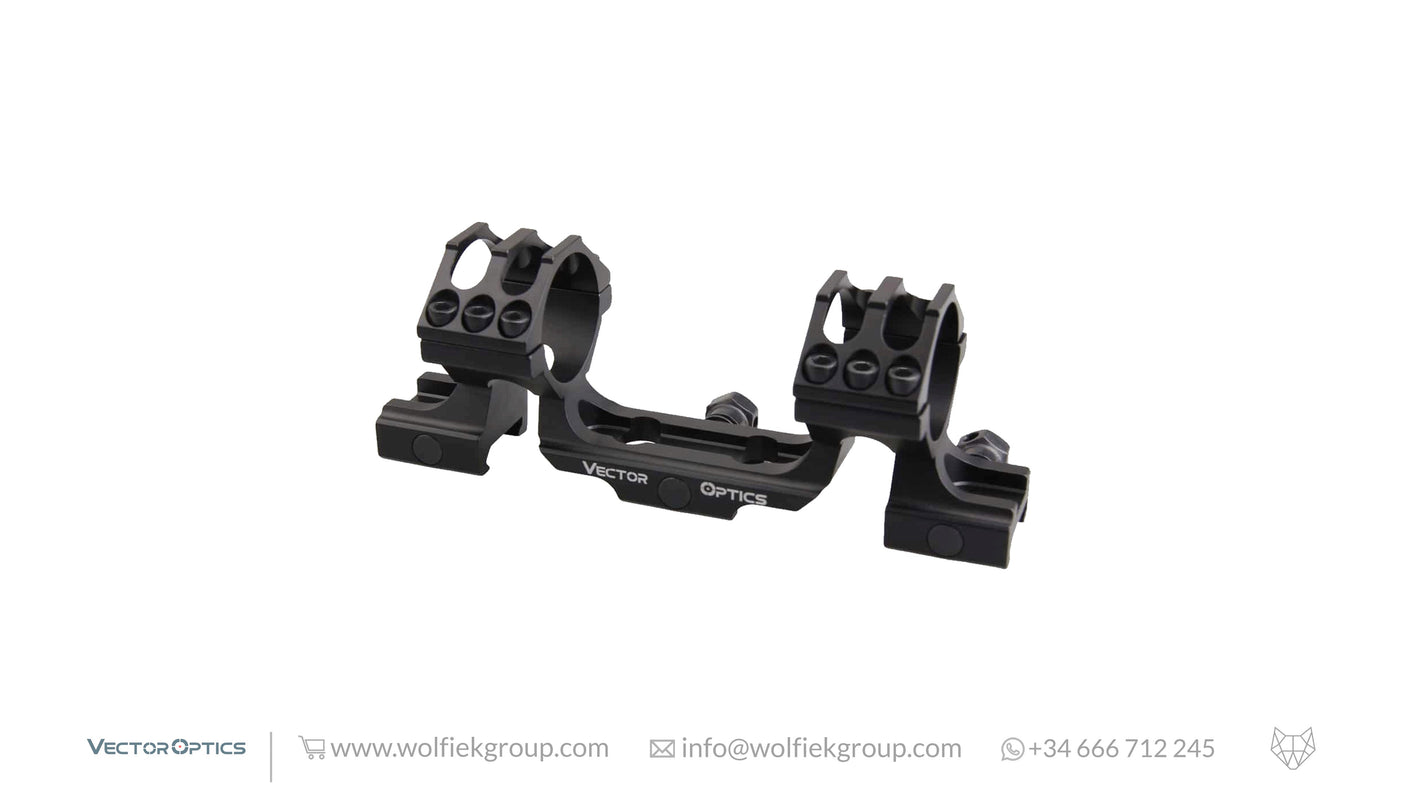 MODEL 3 BLACK of scope mount 30mm