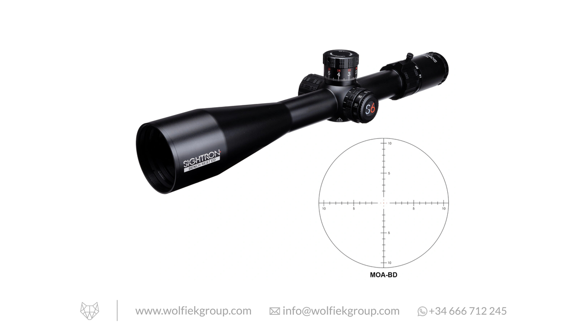Sightron Riflescope · S6 10-60x56 ED Bench Rest