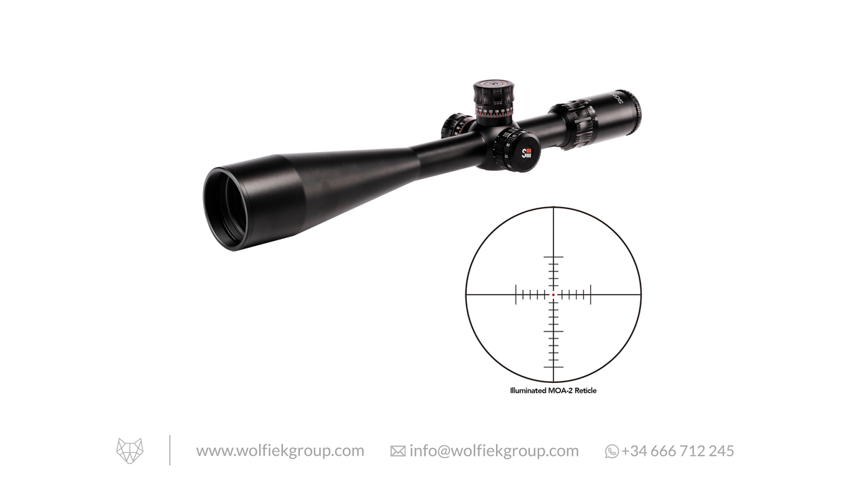 Sightron Riflescope · SIII Precision Long Range 10-50x60 Zero Stop