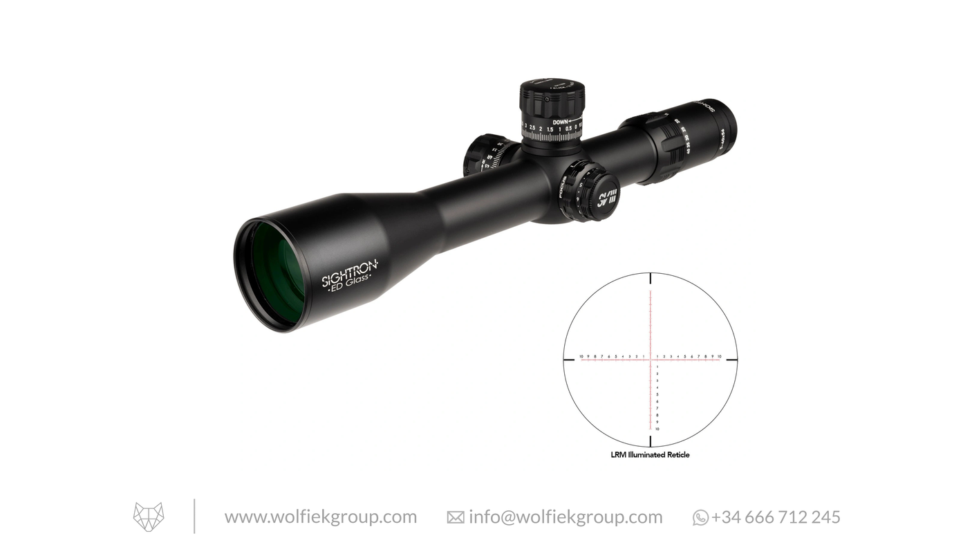 Sightron Riflescope · SVIII 5-40x56 ED FFP IR Zero Stop