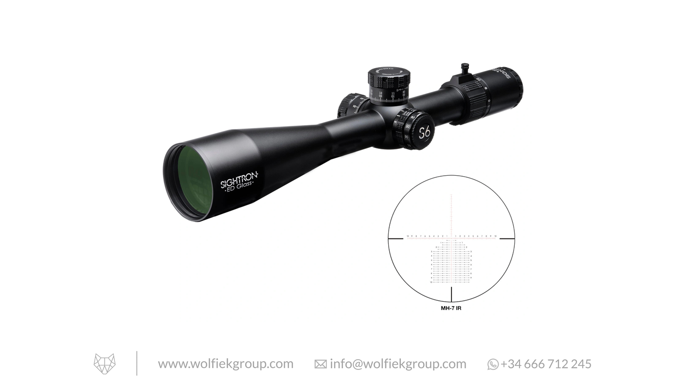 Sightron Riflescope · S6 5-30x56 ED FFP Zero Stop