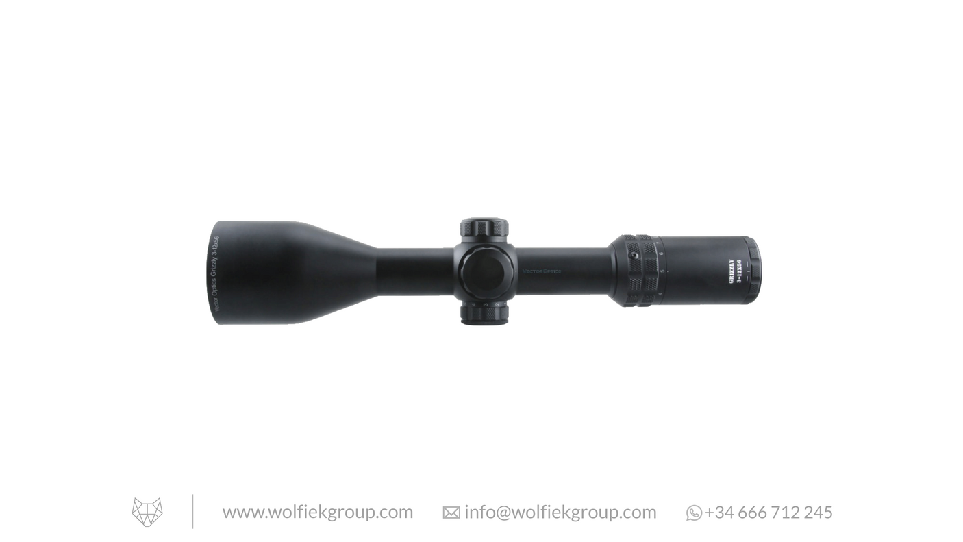 Vector Optics Grizzly Riflescope - 3-12x56 SFP