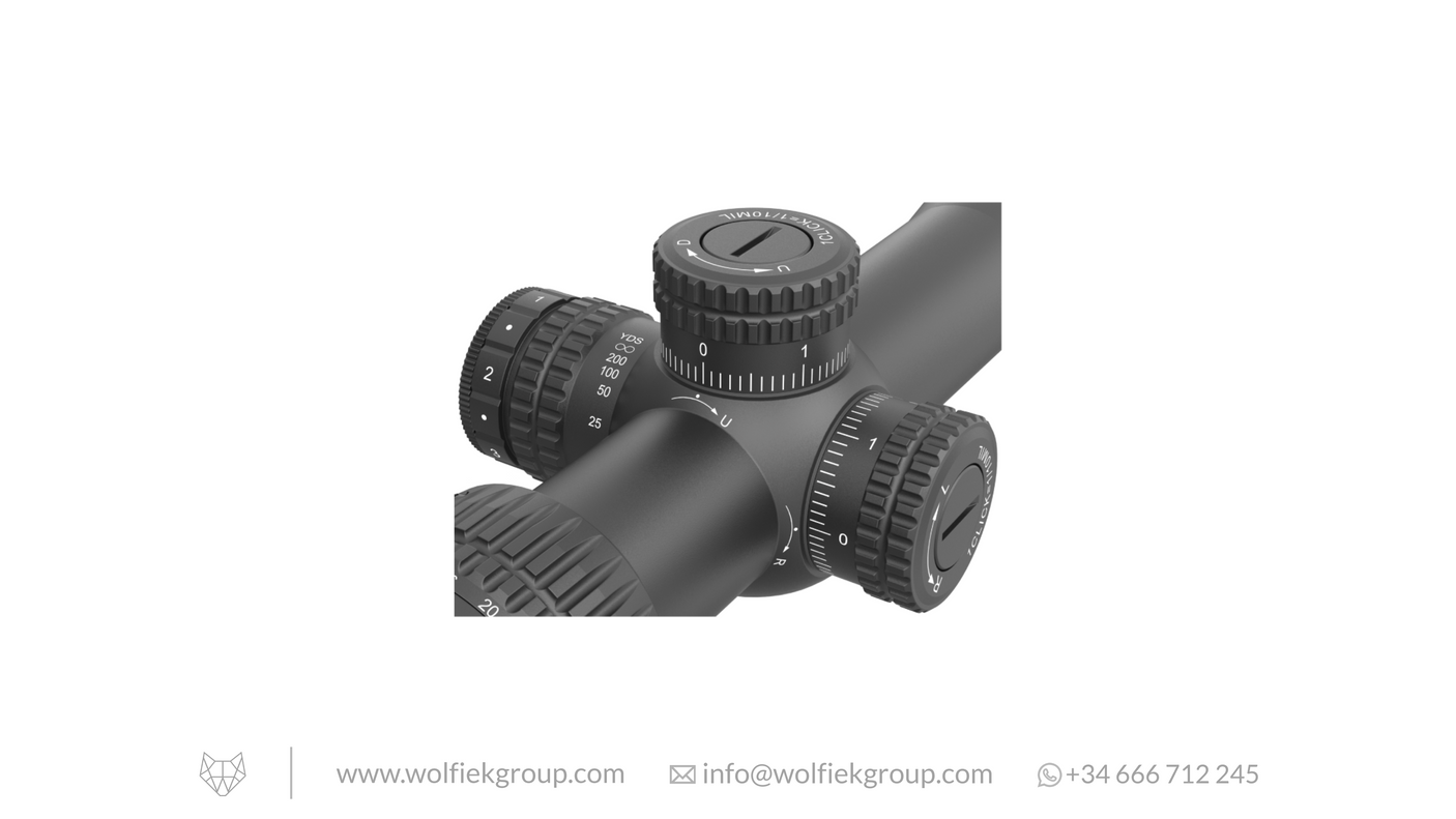Vector Optics Veyron Compact Riflescope - 6-24x44IR SFP
