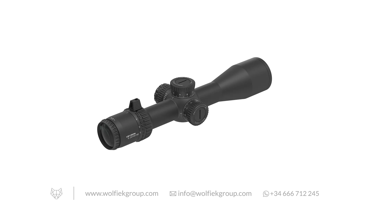 Vector Optics Veyron Riflescope - 6-24x44 HD CTR FFP GenII