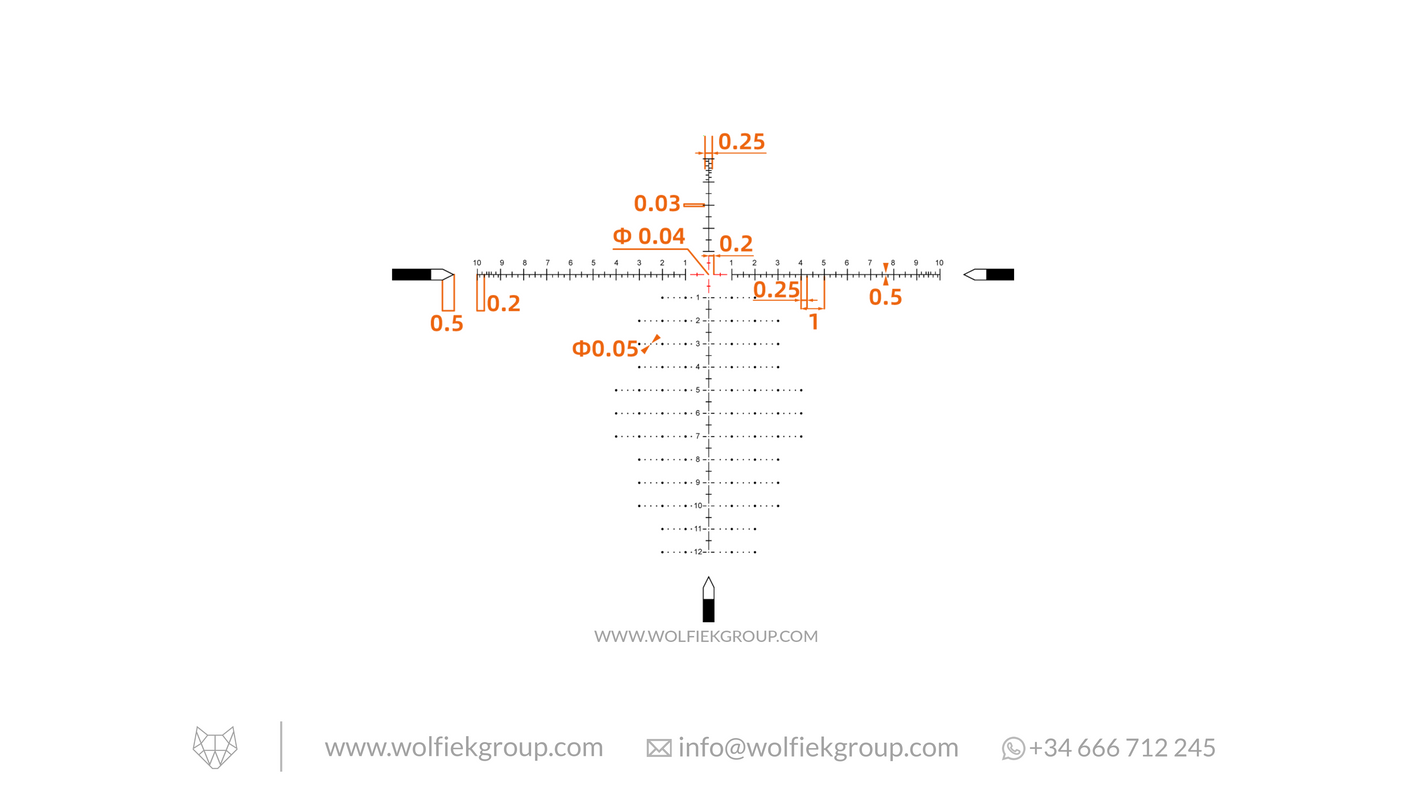 Vector Optics · Taurus 6-24x50 HD MIL Rifle Scope