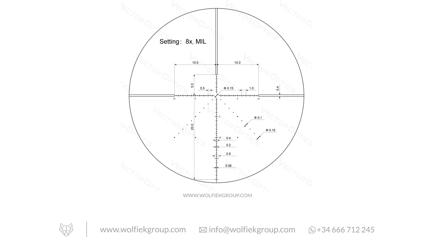 Vector Optics · Veyron 2-8x32 IR SFP