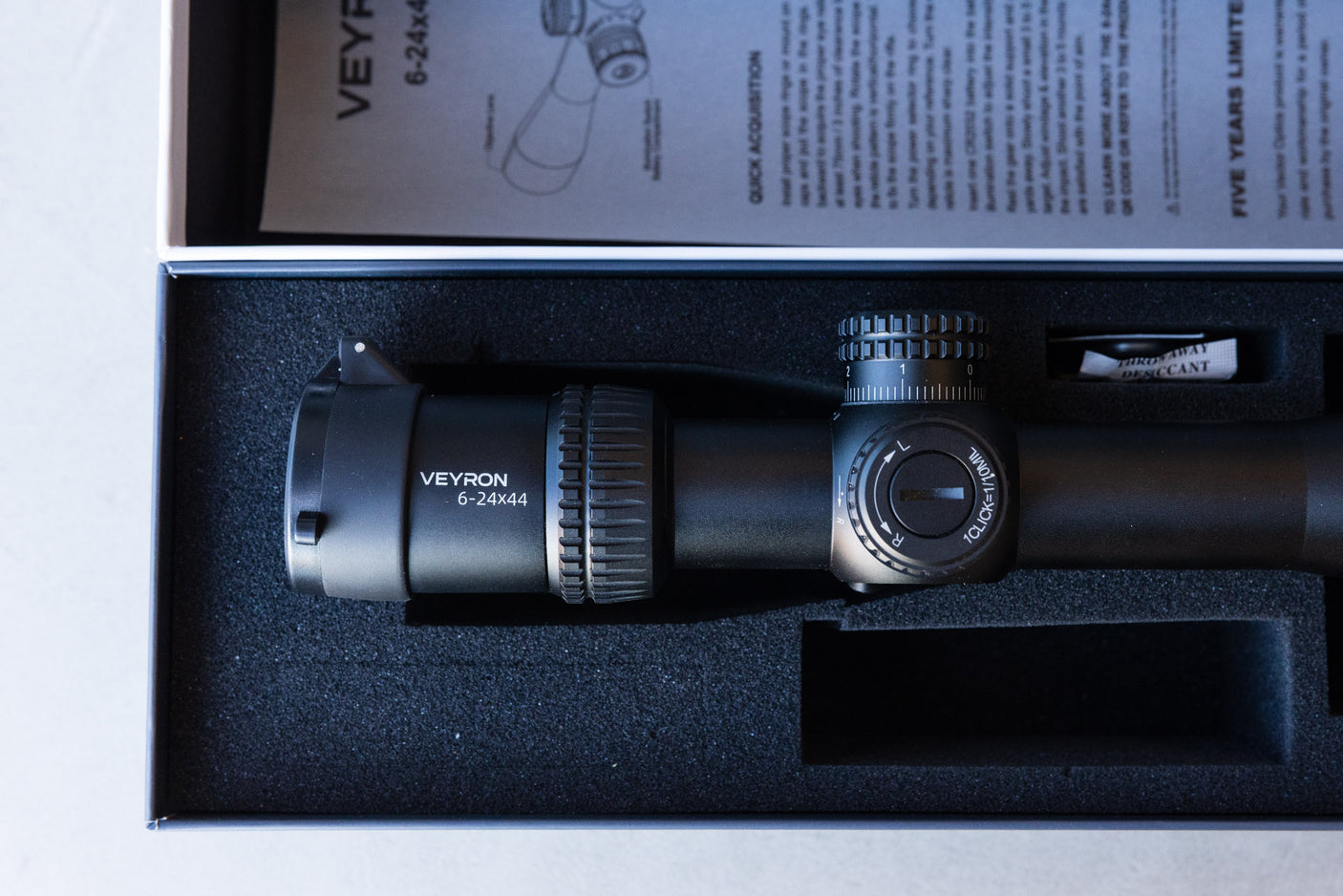 Vector Optics Veyron Compact Riflescope · 6-24x44IR SFP · Return · Grade: AA · 30% OFF