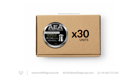 AEA Master Box Center Punch Diabolo Pellets · Domed · Cal .30 (7.62mm)