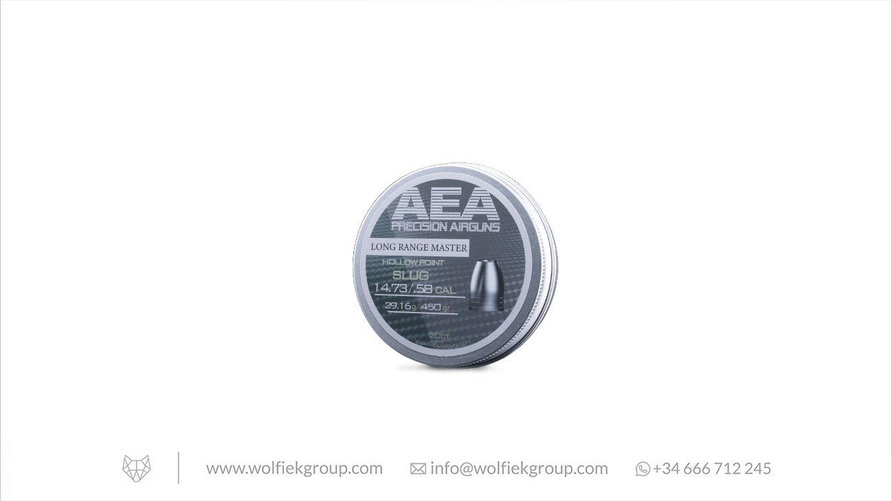 AEA Long Range Master Hollow Point Slugs - Cal .58 (14.73mm) - 29.16g (450gr)