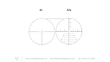 Vector Optics · Taurus Gen II · 4-32x56 ED FFP Rifle Scope