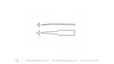 Carbon Fiber Plastic Tweezers ESD diagram