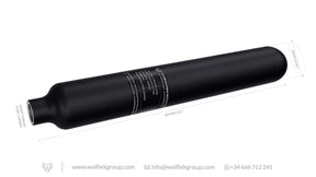 Black Carbon Fiber Bottle 740cc